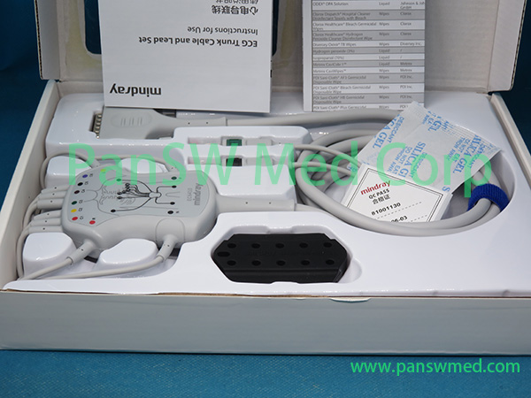 Mindray EC6410 040-001644-00 ECG cable 12 leads banana detail view 2 - PanswMed