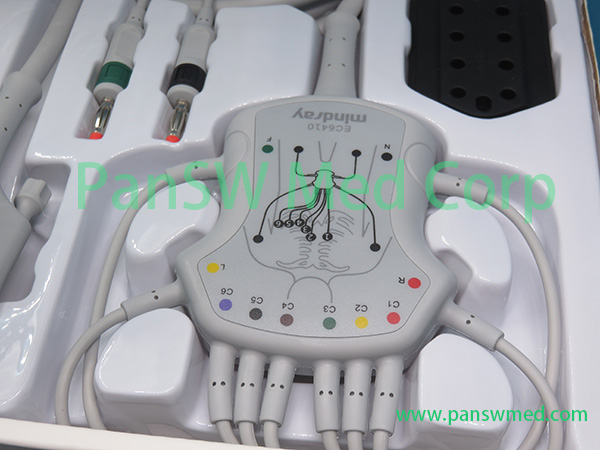 Mindray 040-001644-00 ECG cable 12 leads banana view 4 - PanswMed