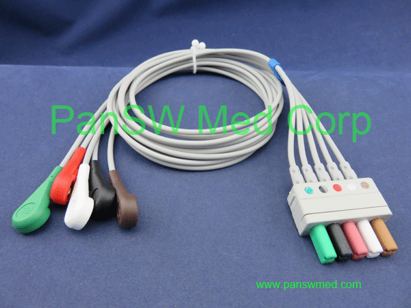 Mindray ECG Leads Set Snap AHA Color - PanswMed