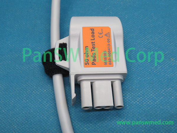 Mindray MR6702 Defibrillator Cord High Voltage Pins Structural View