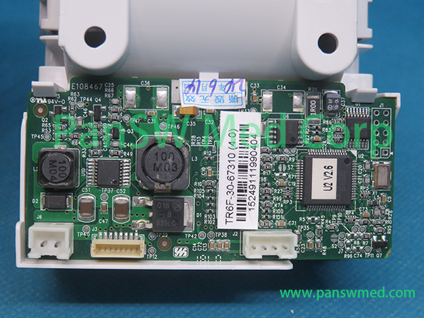 Mindray TR6F 30-67310 monitor recorder paper compartment view