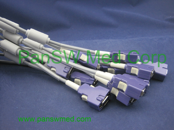 Compatible Nellcor DOC-10 SpO₂ Extension Cable - Nellcor DOC 10 SpO₂ cable monitor connector