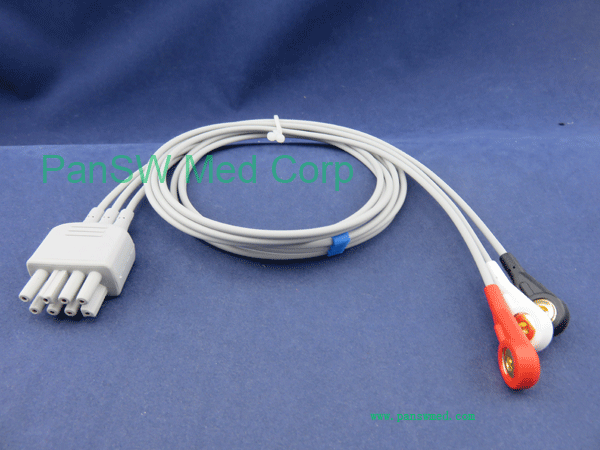 Nihon Kohden BR 903 ECG Leads AHA Snap - PanswMed