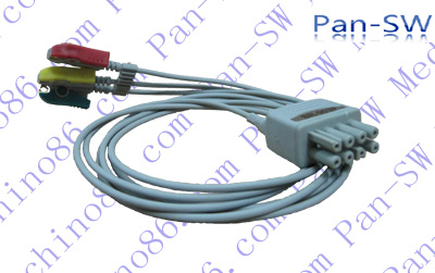 Nihon Kohden BR 903P Three Lead ECG Leadwire – PanswMed