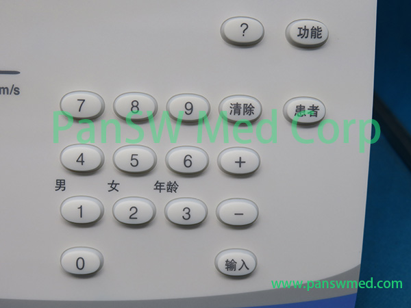 Nihon Kohden ECG-2350 Keyboard Keypad Surface Detail