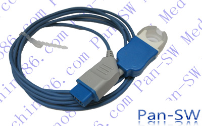 Nihon Kohden JL 900P Spo2 Extension Cable - PanswMed