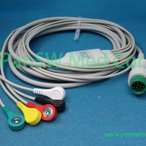 Original Biolight 15-031-0002 ECG cable IEC snap