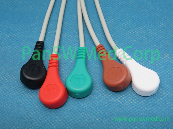 Original Biolight 15 031 0004 ECG cable6 – Pan-SW Med