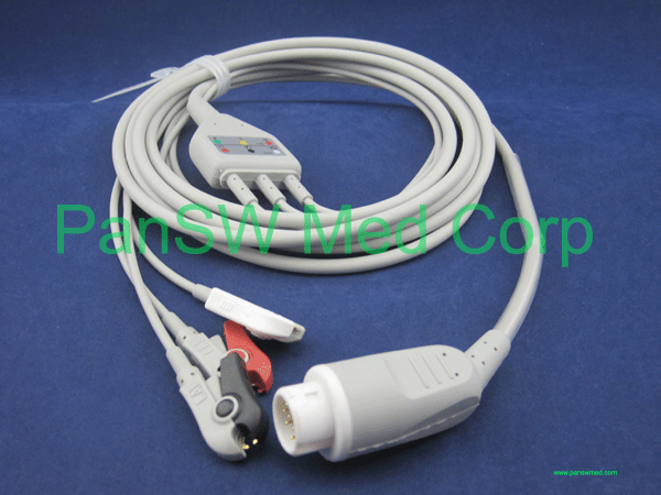 Compatible Philips ECG leads, ECG trunk cables and integrated cables