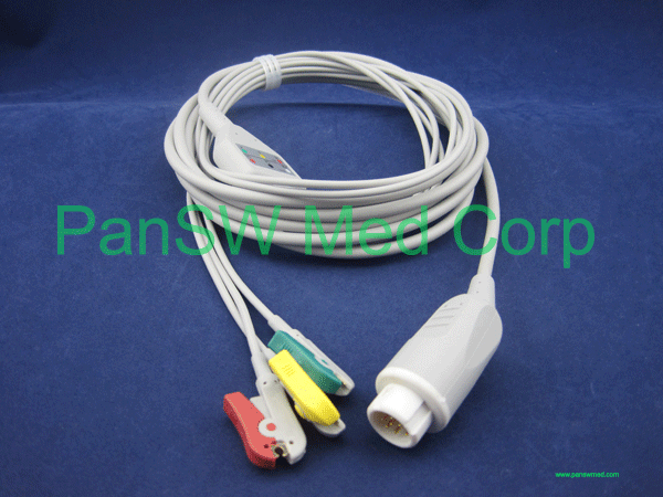 Philips ECG Cable 3 Leads - PanswMed