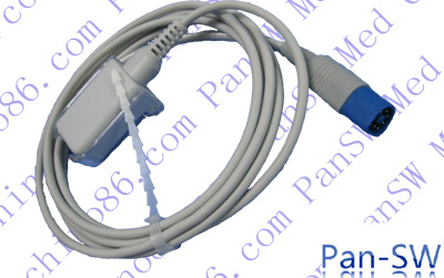 Philips M1943NL Oximax Spo2 Extension Cable - PanswMed