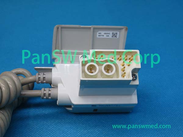 Refurbished Nihon Kohden ND552VC Defibrillator Paddle Label and Structure Detail
