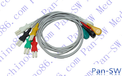Spacelabs Five Lead ECG Leadwire – PanswMed