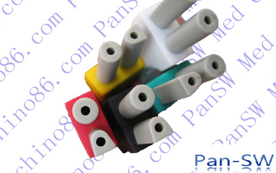 Compatible Spacelabs 5-lead ECG leadwire; 700-0007-11