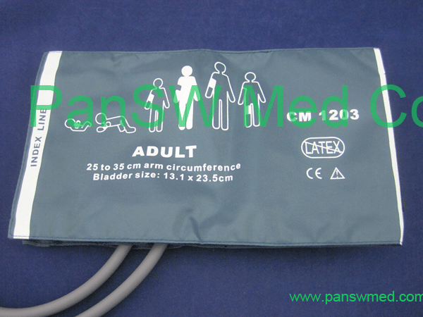 Adult NIBP Cuff Dual Hoses – Pan-SW Med