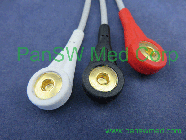 Biosys ECG Cable 3 Leads AHA 1 – PanswMed