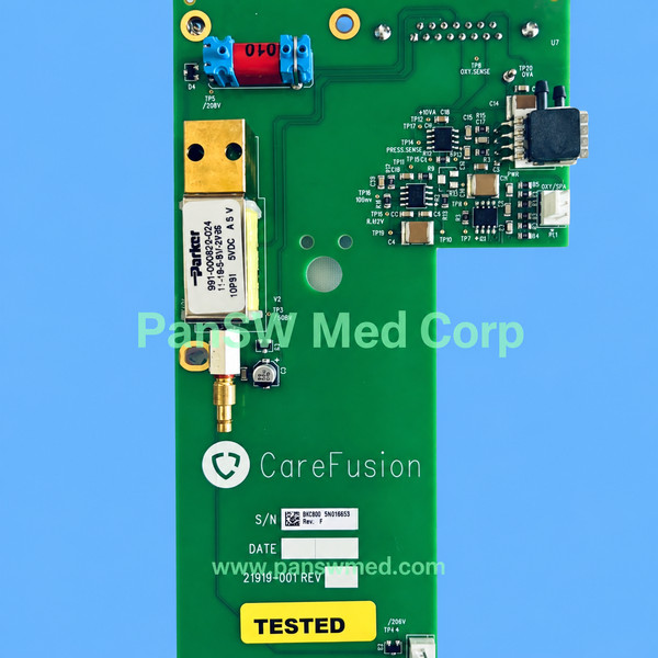 CareFusion SiPAP Sensor Valve PCB 21919-001-98 – 3rd Edition
