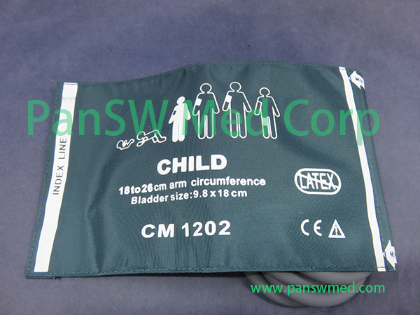 Child Size NIBP Cuff Dual Hoses5 – Pan-SW Med