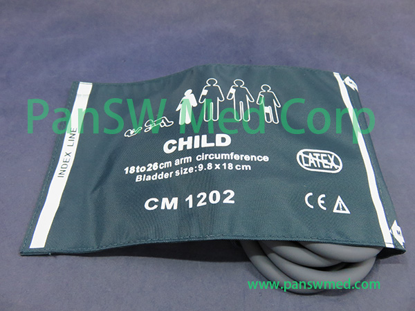 Child Size NIBP Cuff Dual Hoses6 – Pan-SW Med