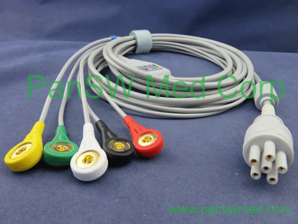 Colin BP 88S ECG Cable - PanswMed
