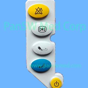 COMEN C30 C50 Patient Monitor Silicone Rubber Keypad Button Pad