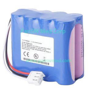 Compatible 14.8V 4400mAh Li-ion Battery with Plug for COMEN STAR-5000C Patient Monitor