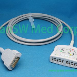 Compatible GE Marquette 22341808 10-Lead ECG Trunk Cable