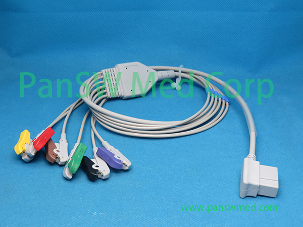 Compatible 6leads ECG Leads For Medtronic IEC Clip – PanswMed