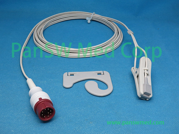 Compatible Biolight Anyview S10 S12 adult ear clip SpO2 sensor