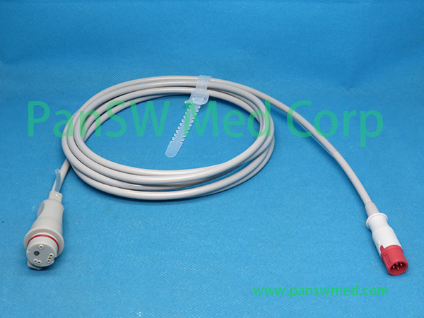 Compatible Biolight P 12 P 15 Patient Monitor IBP Cable BD – Panswmed