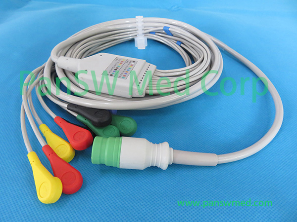 Compatible CU Medical 10-Lead ECG Cable product view