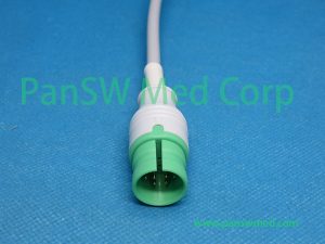 Compatible CU Medical 10-Lead ECG Cable electrode-end view