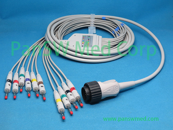 Compatible Cardioline Delta 1 Plus / Delta 3 ECG Cable