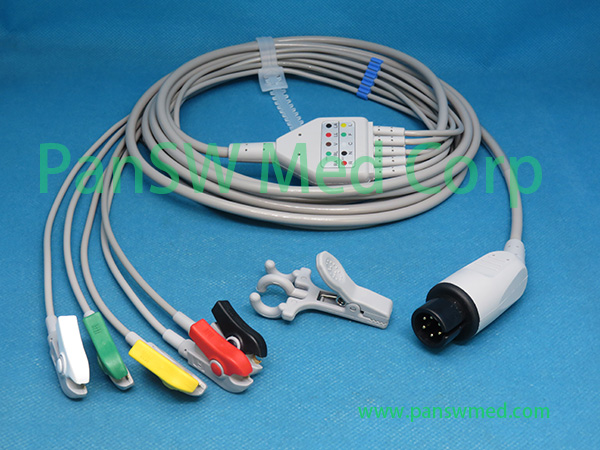Compatible Criticare 602A A ECG Cable 3 – PanswMed