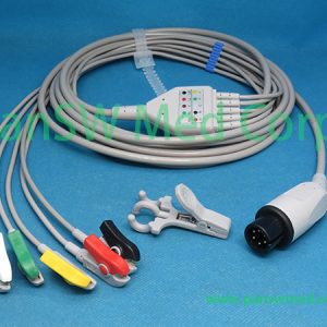 Compatible Criticare Poet 2 504 ECG Cable 4 – PanswMed