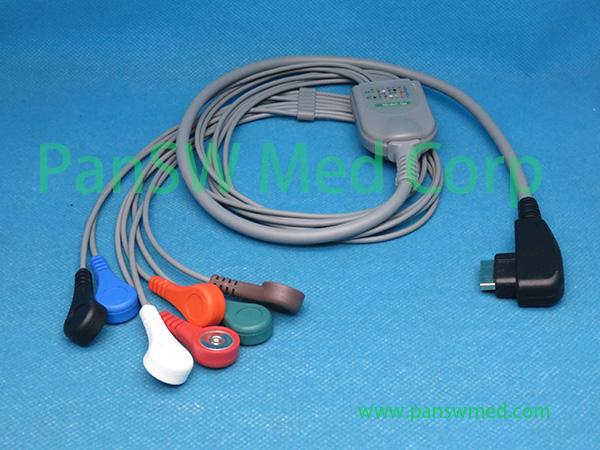 Compatible DMS Holter Cable 7leads AHA - PanswMed