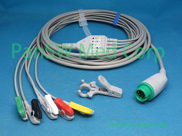 Compatible Datascope Mindray T 1 ECG Cable – PanswMed