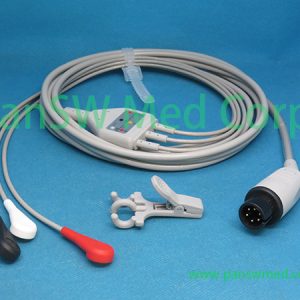 Compatible Datascope Mindray Passport 2 Spectrum Spectrum OR ECG Cable 3 – PanswMed