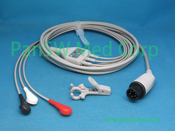 Compatible Datascope Mindray Passport 2 Spectrum Spectrum OR ECG Cable 3 – PanswMed