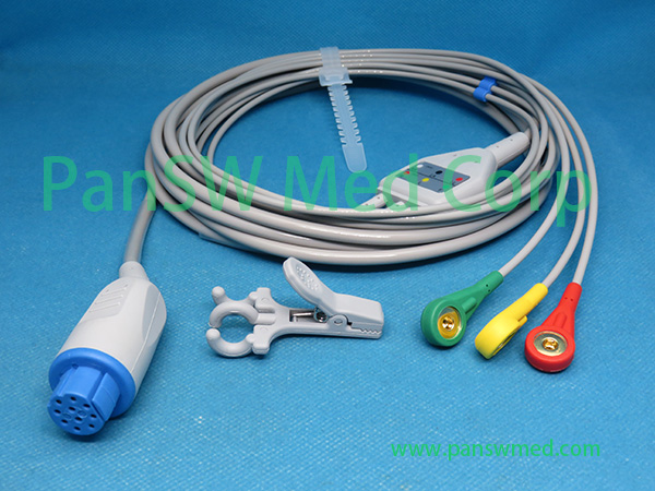 Compatible Datex-Ohmeda AX 3 CS 3 S 5 ECG Cable – PanswMed