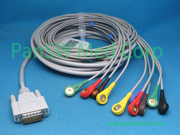 Compatible DongJiang ECG 11D ECG 32A ECG Cable