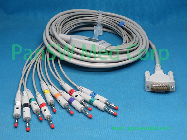Compatible Dr. Lee ECG 310A ECG 310B ECG Cable