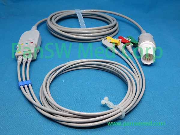 Compatible Drager PM 8010 PM 8014 ECG Cable – PanswMed
