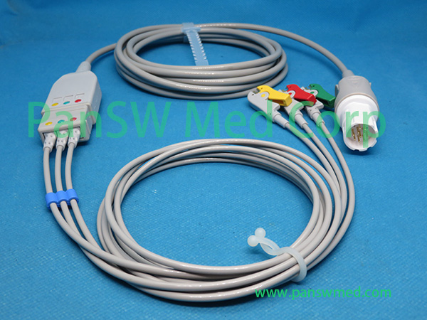 Compatible Drager Parameterbox ECG Cable – PanswMed
