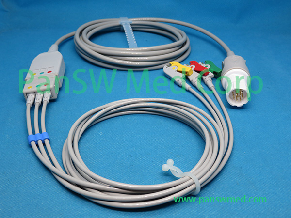 Compatible Drager UM 1 UM 3 ECG Cable – PanswMed