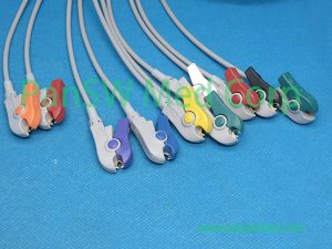 Compatible Mindray BeneView 10-Lead ECG Cable Gallery leadwire option