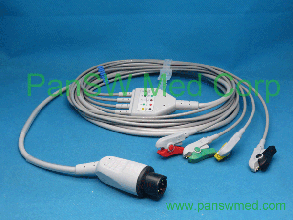 Compatible IVY medical ECG cables product view - PanSW Med