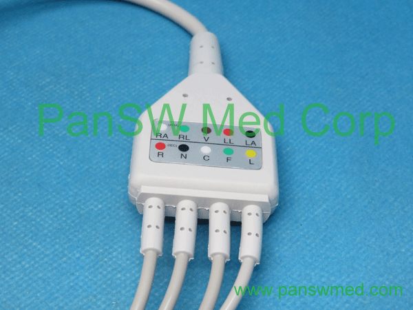 Compatible IVY medical ECG cables connector view - PanSW Med
