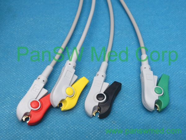 Compatible IVY medical ECG cables leadwire/yoke view - PanSW Med