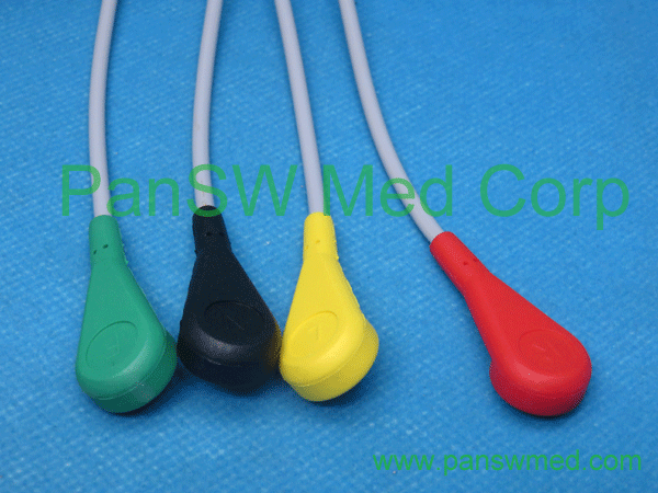 Compatible IVY medical ECG cables detail view - PanSW Med